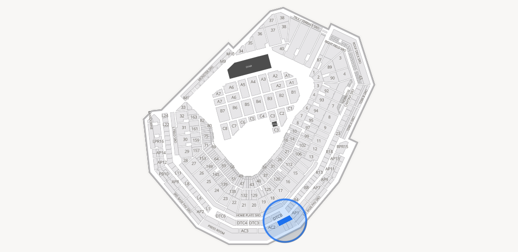 Fenway Park Seating Chart