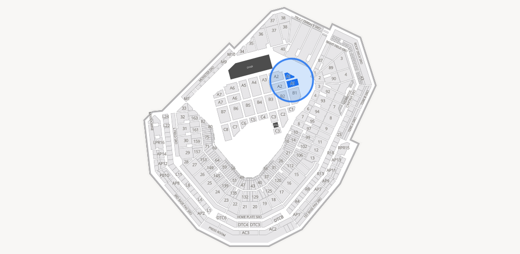 Fenway Park Seating Chart