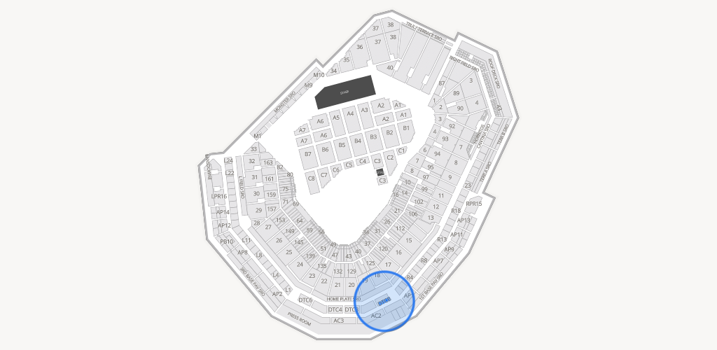 Fenway Park Seating Chart