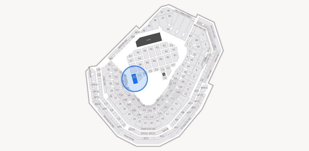 Fenway Park Seating Chart