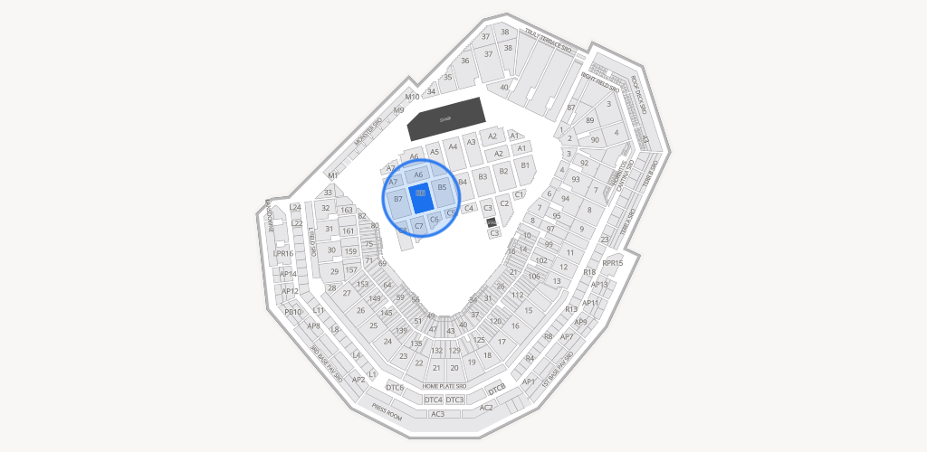 Fenway Park Seating Chart