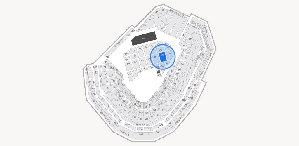 Fenway Park Seating Chart