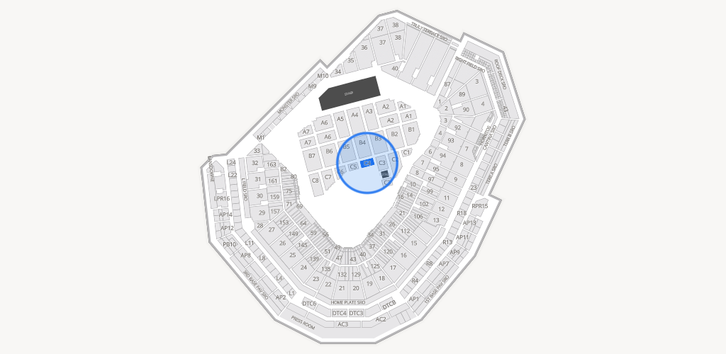 Fenway Park Seating Chart