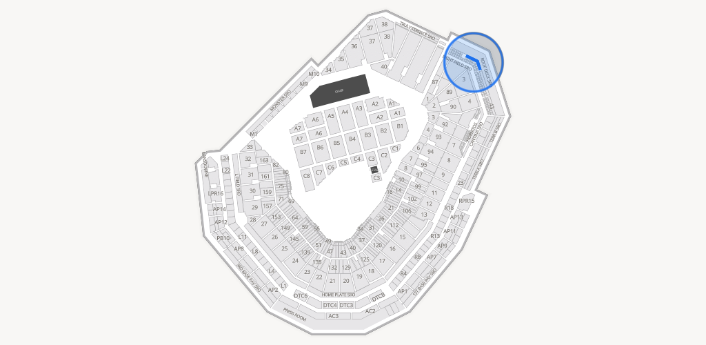 Fenway Park Seating Chart