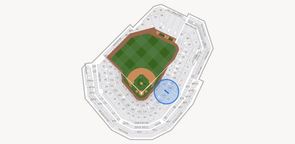 Fenway Park Seating Chart