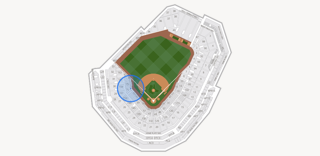 Fenway Park Seating Chart