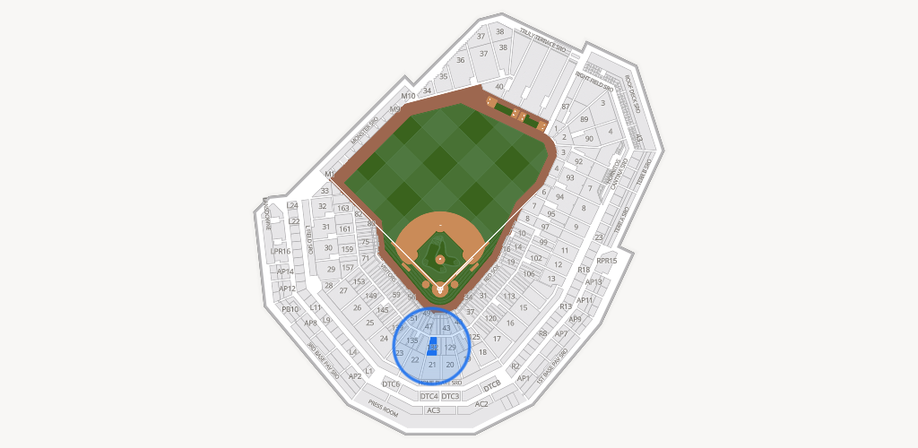 Fenway Park Seating Chart