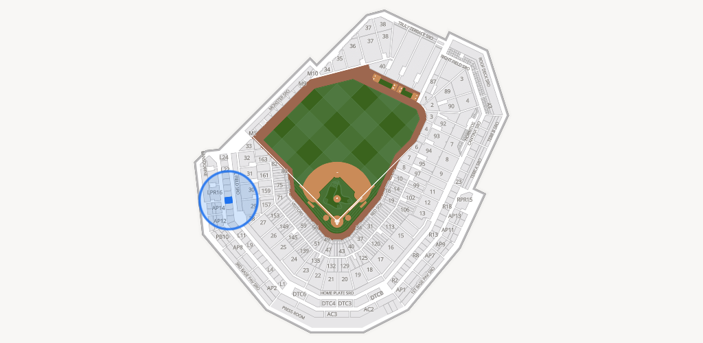Fenway Park Seating Chart