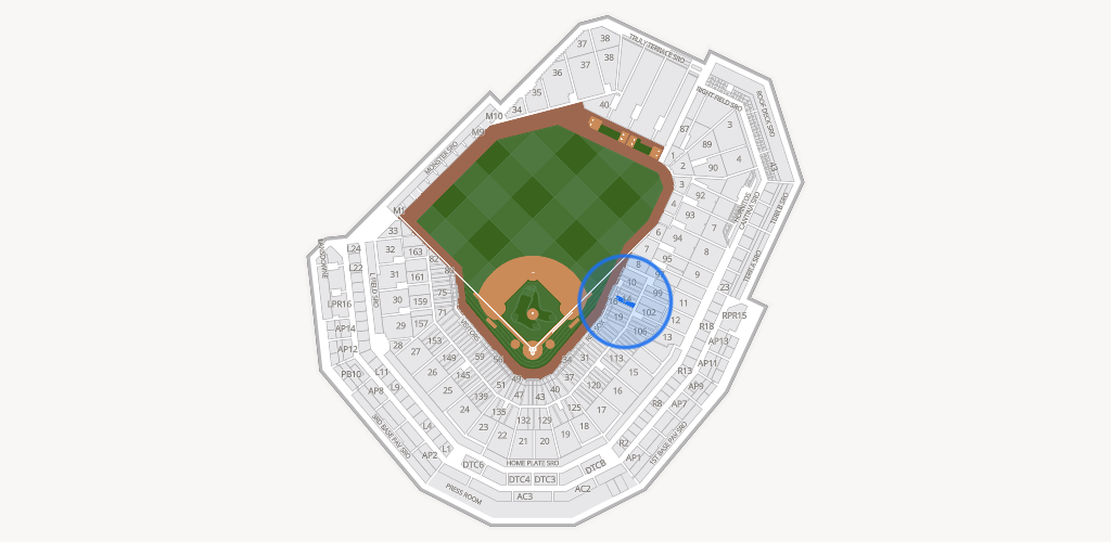 Fenway Park Seating Chart