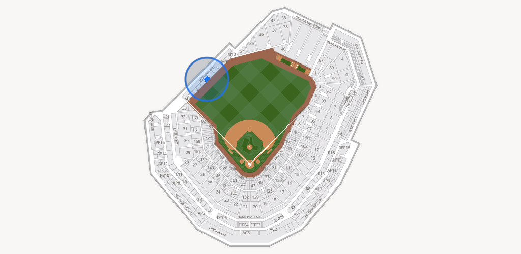 Fenway Park Seating Chart