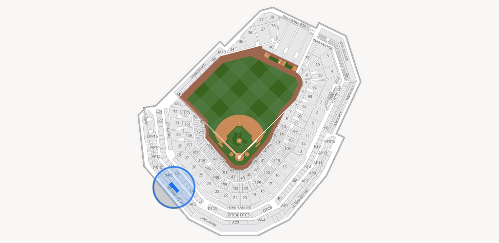 Fenway Park Seating Chart