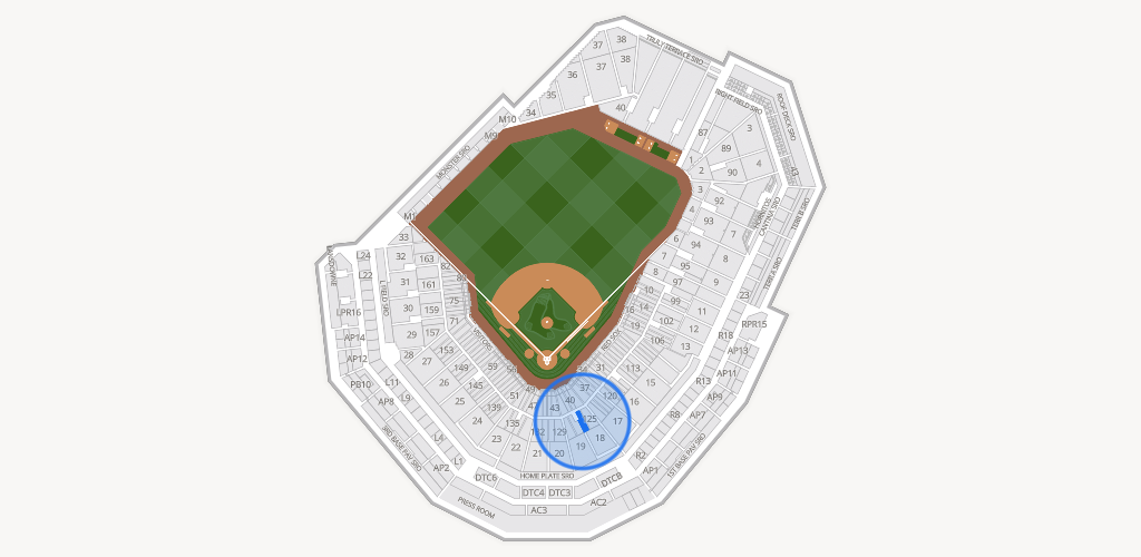 Fenway Park Seating Chart