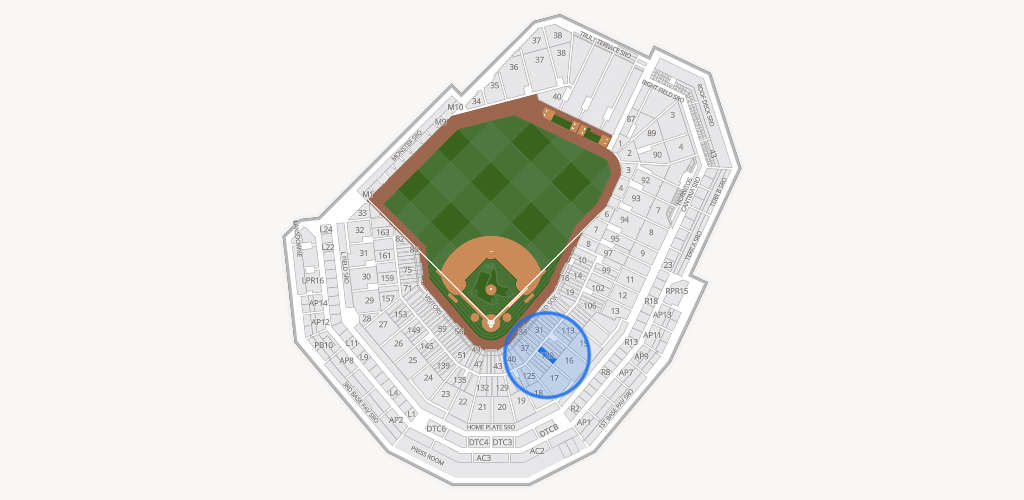 Fenway Park Seating Chart