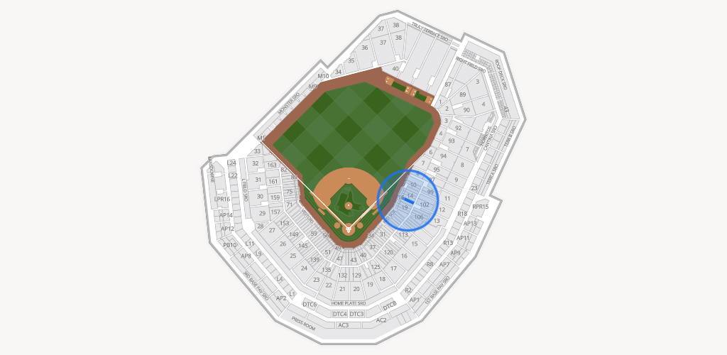 Fenway Park Seating Chart
