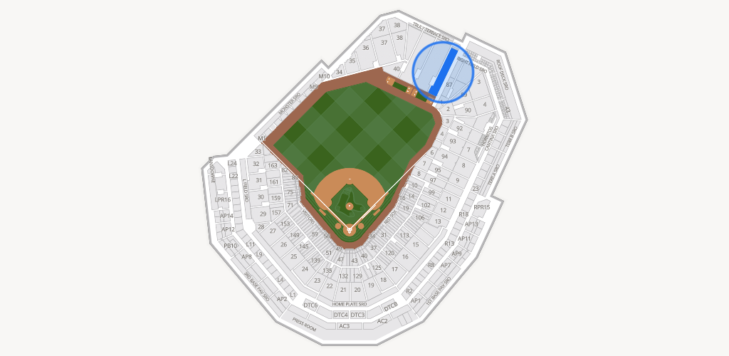 Fenway Park Seating Chart