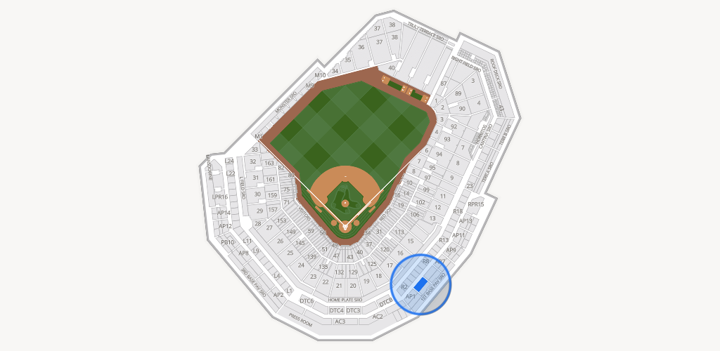 Fenway Park Seating Chart