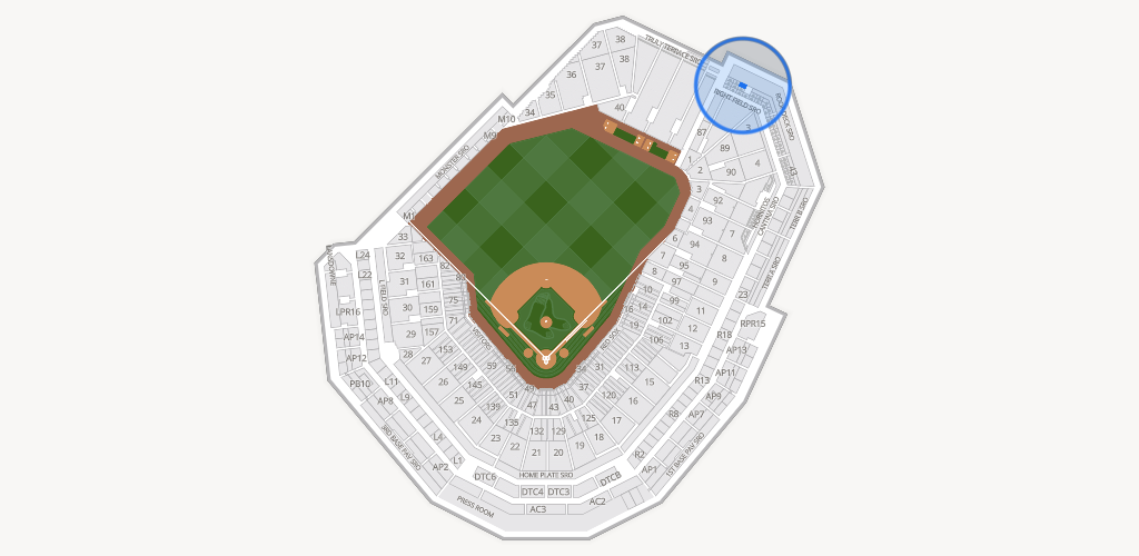 Fenway Park Seating Chart