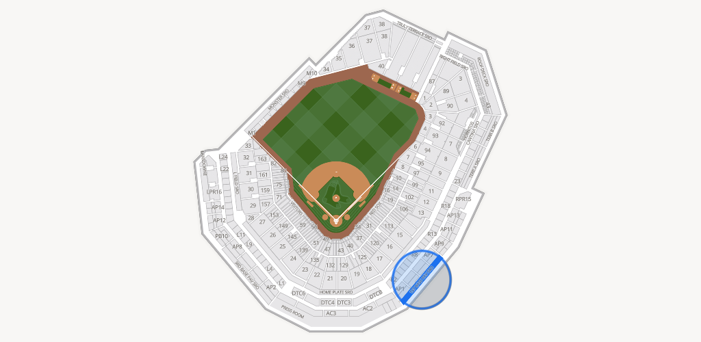 Fenway Park Seating Chart