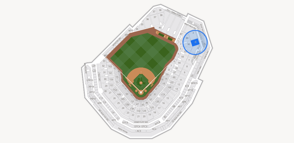 Fenway Park Seating Chart