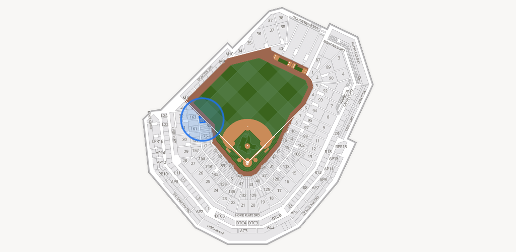 Fenway Park Seating Chart