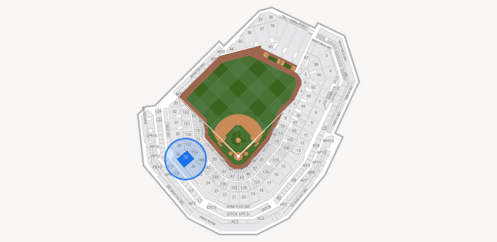 Fenway Park Seating Chart
