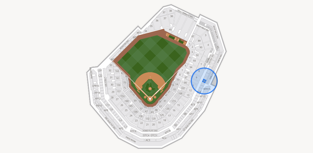 Fenway Park Seating Chart