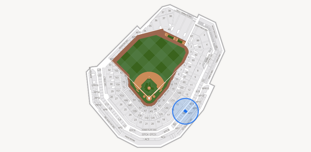 Fenway Park Seating Chart