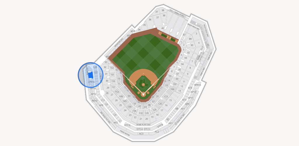 Fenway Park Seating Chart