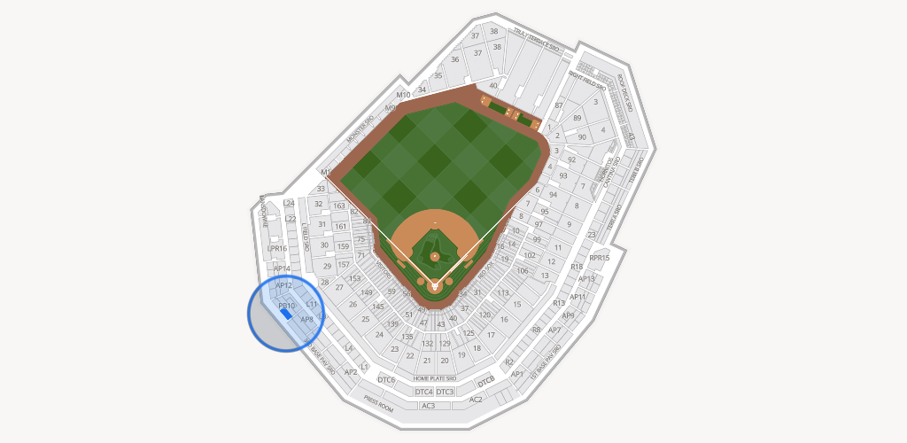 Fenway Park Seating Chart