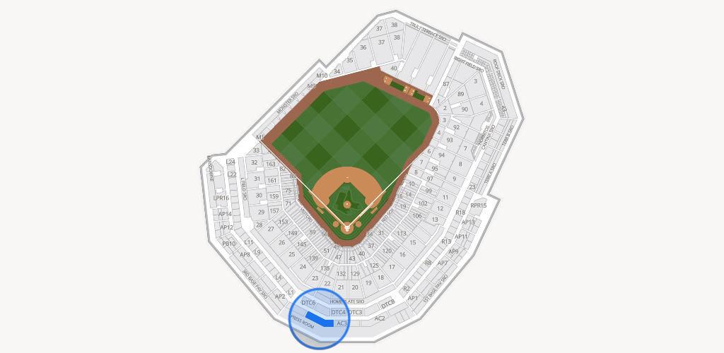 Fenway Park Seating Chart