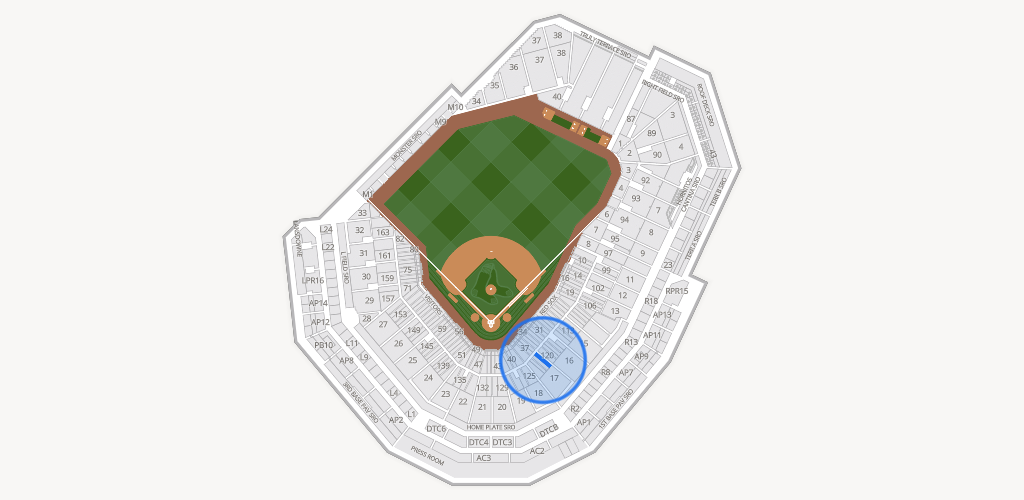 Fenway Park Seating Chart