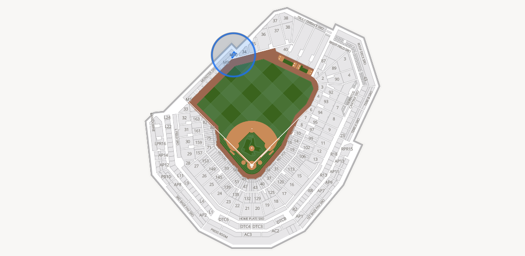 Fenway Park Seating Chart