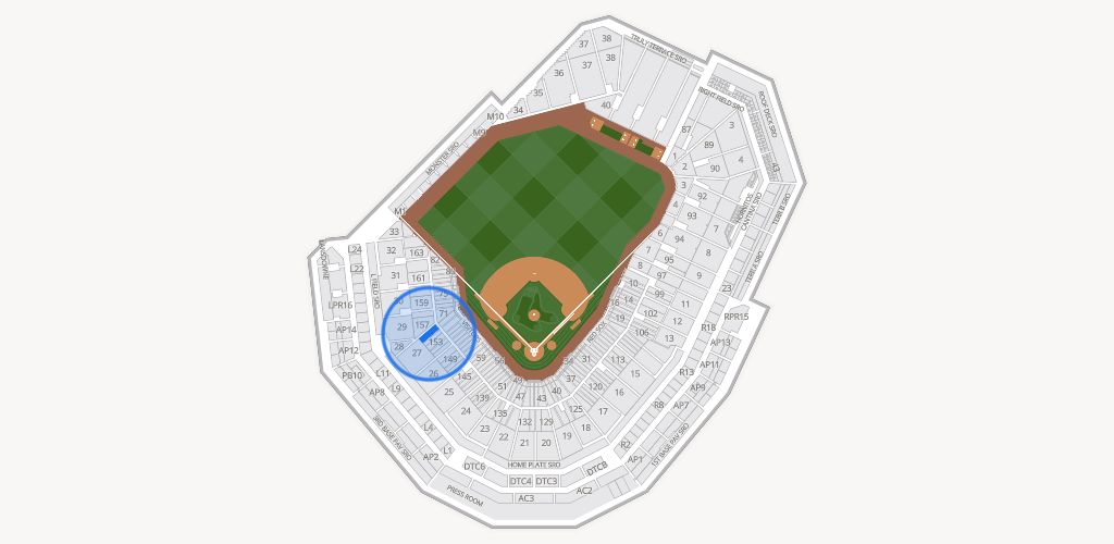 Fenway Park Seating Chart