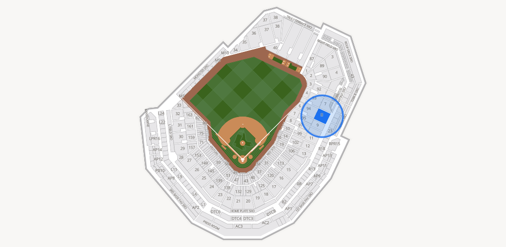 Fenway Park Seating Chart