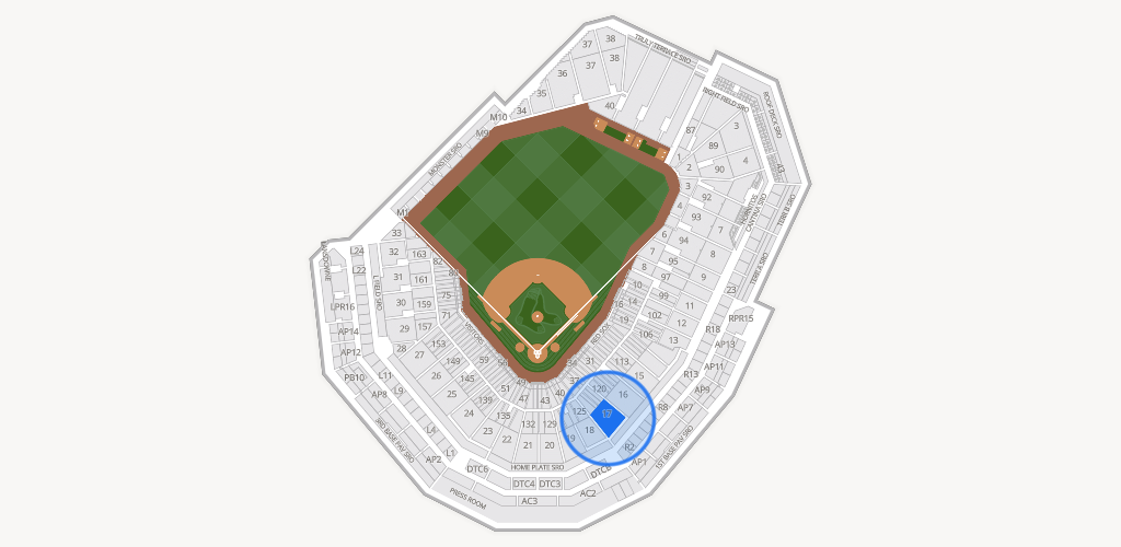 Fenway Park Seating Chart