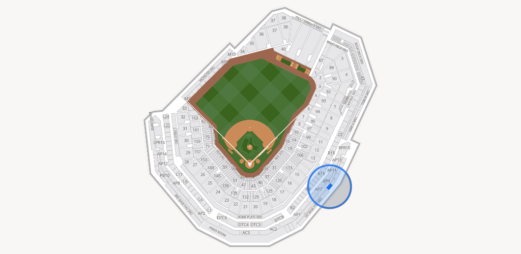 Fenway Park Seating Chart