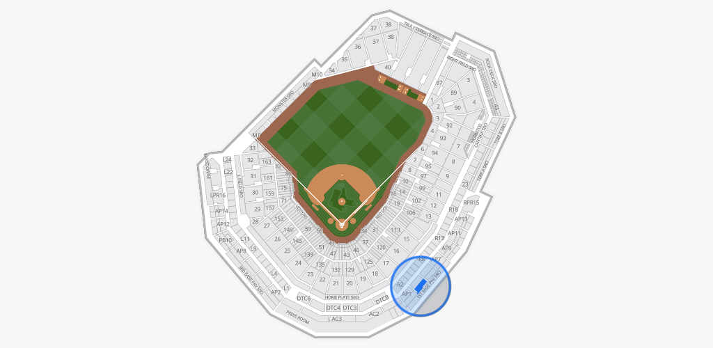 Fenway Park Seating Chart
