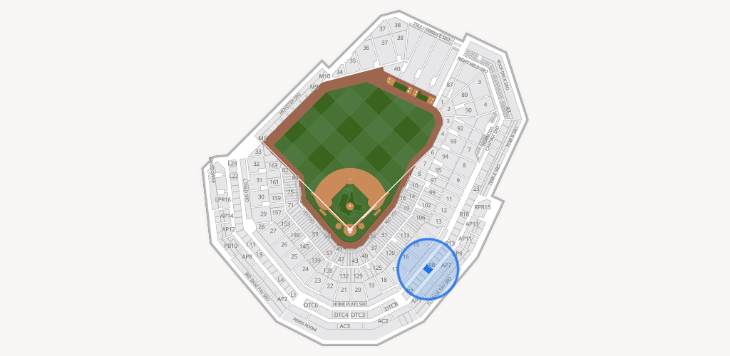 Fenway Park Seating Chart