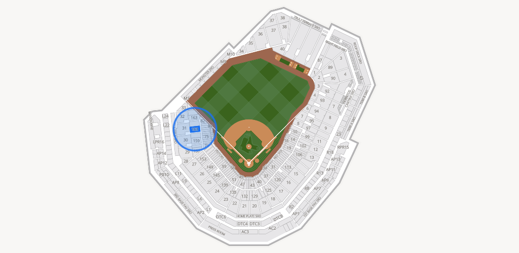 Fenway Park Seating Chart