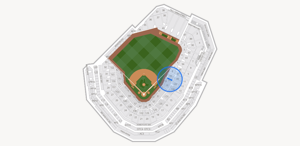 Fenway Park Seating Chart