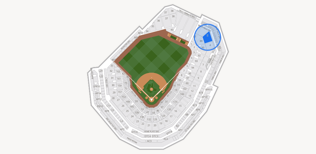 Fenway Park Seating Chart