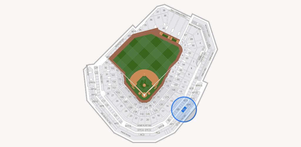 Fenway Park Seating Chart