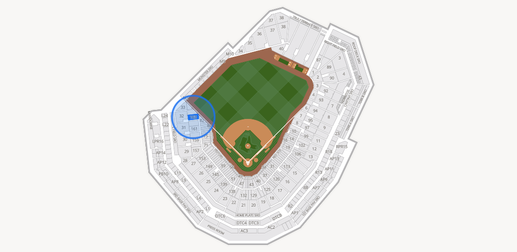 Fenway Park Seating Chart