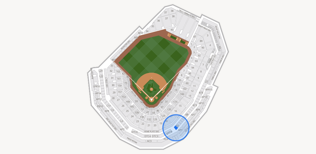 Fenway Park Seating Chart