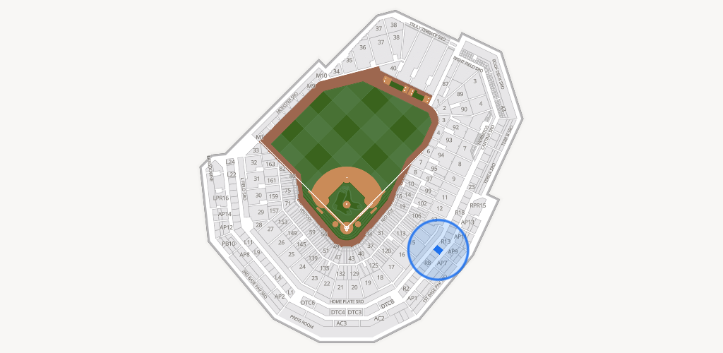 Fenway Park Seating Chart