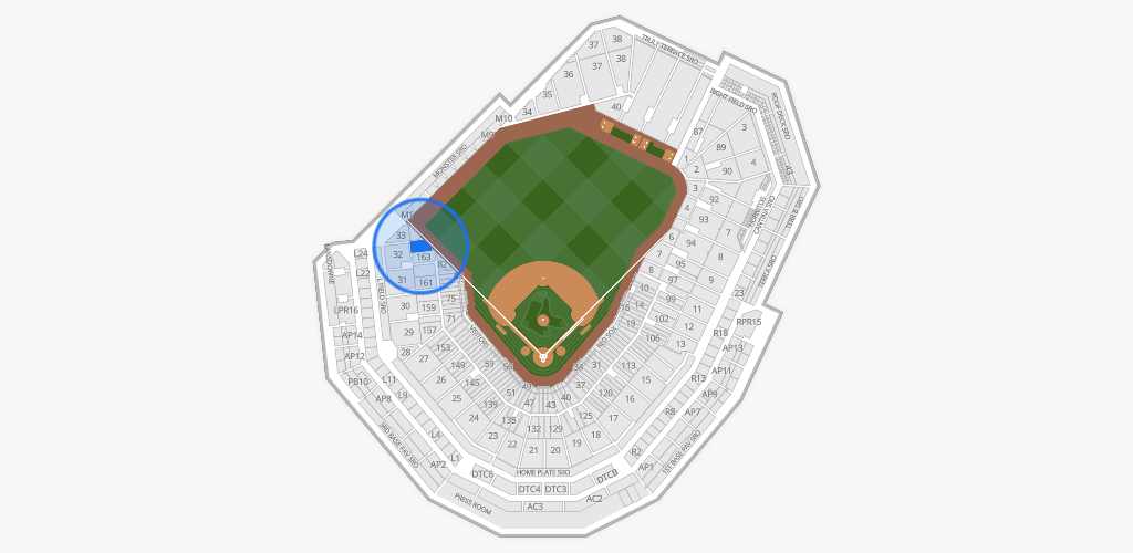 Fenway Park Seating Chart