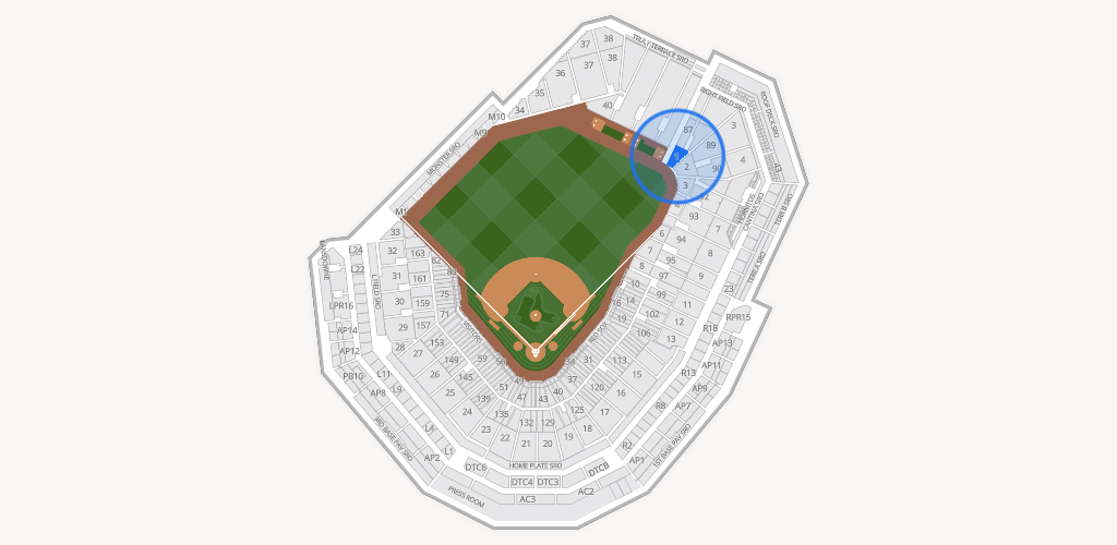 Fenway Park Seating Chart
