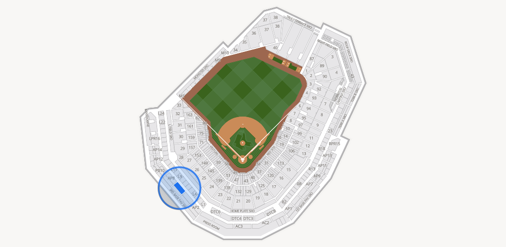 Fenway Park Seating Chart