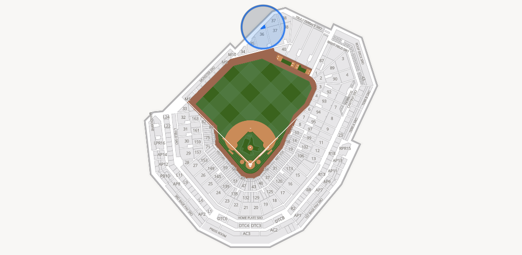 Fenway Park Seating Chart
