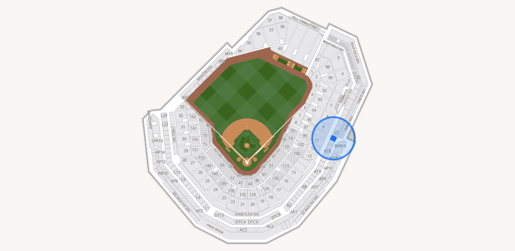 Fenway Park Seating Chart